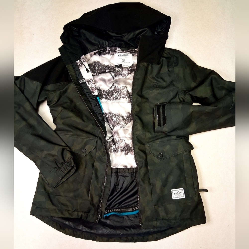 Volcom Women's Green Ski Jacket